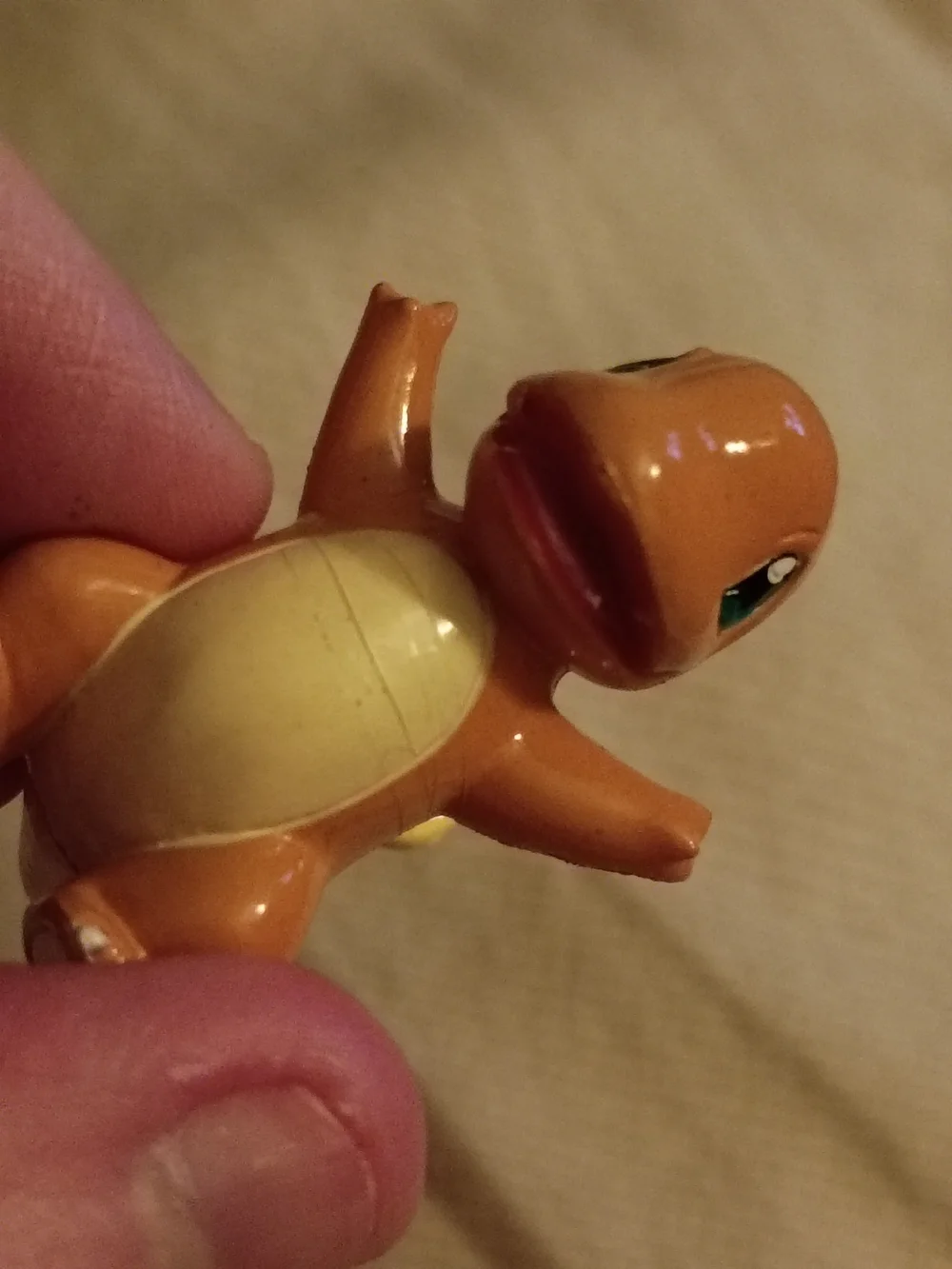 Pokemon Tomy Charmander Small Pet Toy Figurine - Orange